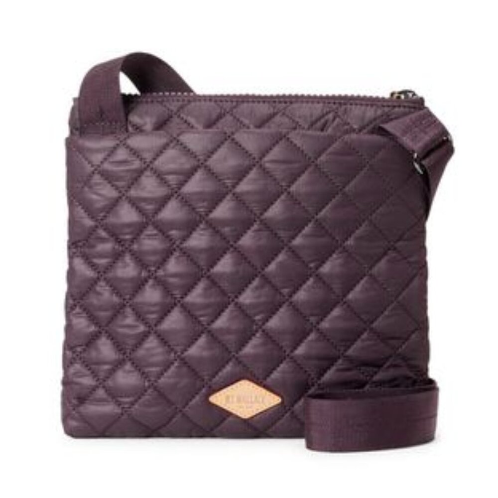 MZ Wallace Metro Flat Crosby in Raisin (SOLD OUT)